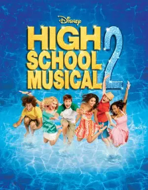High School Musical 2 (2007) White Tank-Top - idPoster.com