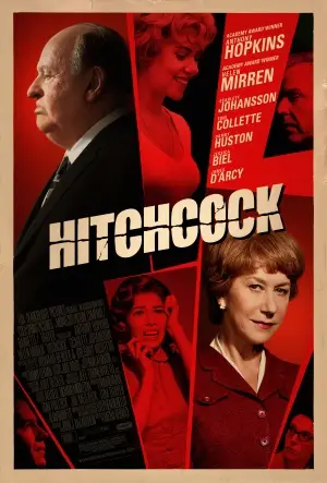 Hitchcock (2012) White T-Shirt - idPoster.com