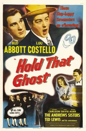 Hold That Ghost (1941) Women's Colored T-Shirt - idPoster.com
