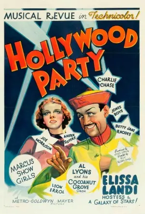 Hollywood Party (1937) White Tank-Top - idPoster.com