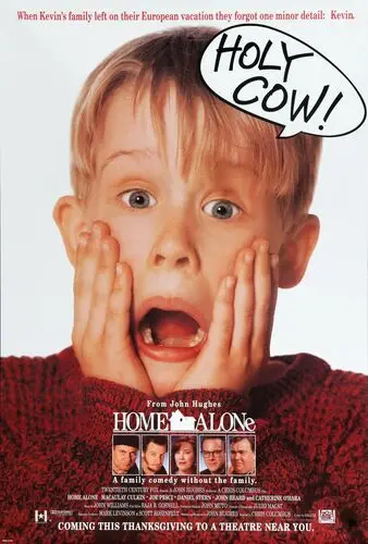 Home Alone (1990) Men's Colored T-Shirt - idPoster.com