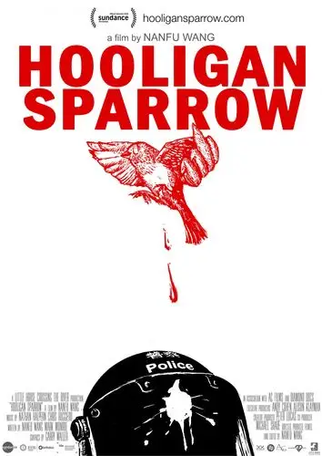 Hooligan Sparrow (2016) White T-Shirt - idPoster.com