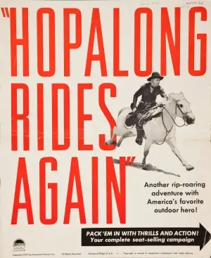 Hopalong Rides Again (1937) Women's Colored Tank-Top - idPoster.com
