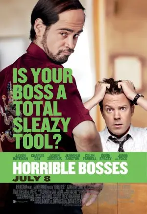 Horrible Bosses (2011) Men's Colored  Long Sleeve T-Shirt - idPoster.com