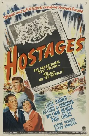Hostages (1943) White T-Shirt - idPoster.com