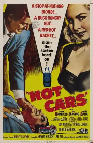 Hot Cars (1956) White T-Shirt - idPoster.com