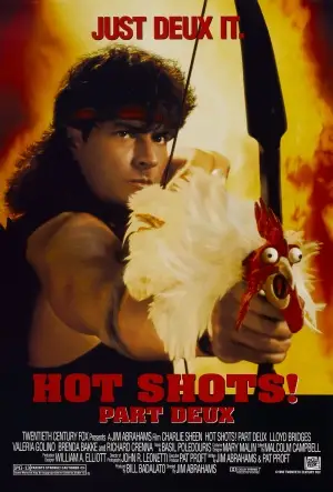 Hot Shots! Part Deux (1993) White T-Shirt - idPoster.com