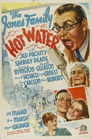 Hot Water (1937) Men's Colored  Long Sleeve T-Shirt - idPoster.com