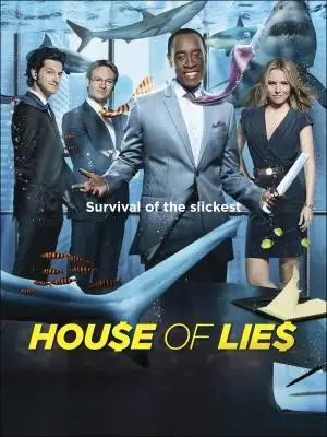 House of Lies (2012) White T-Shirt - idPoster.com
