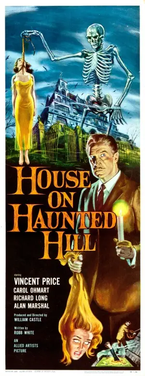 House on Haunted Hill (1959) White T-Shirt - idPoster.com
