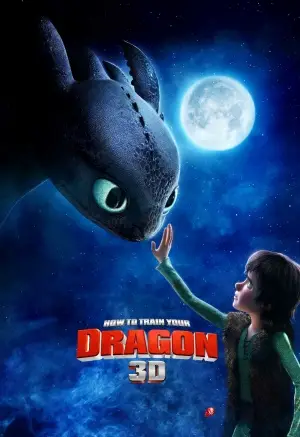 How to Train Your Dragon (2010) Drawstring Backpack - idPoster.com