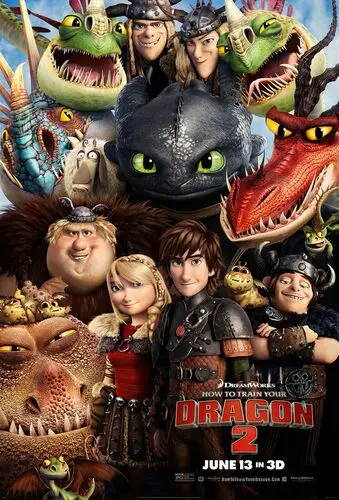 How to Train Your Dragon 2 (2014) Fridge Magnet picture 464242