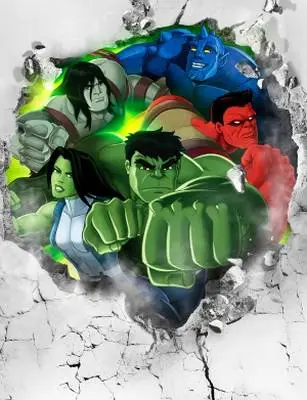Hulk and the Agents of S.M.A.S.H. (2013) White T-Shirt - idPoster.com