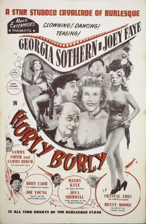 Hurly Burly (1950) Women's Colored Hoodie - idPoster.com