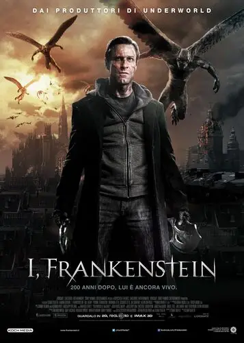 I, Frankenstein (2014) White T-Shirt - idPoster.com