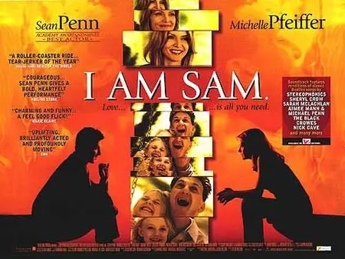 I Am Sam (2001) White T-Shirt - idPoster.com