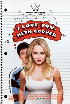 I Love You, Beth Cooper (2009) Men's Colored Hoodie - idPoster.com