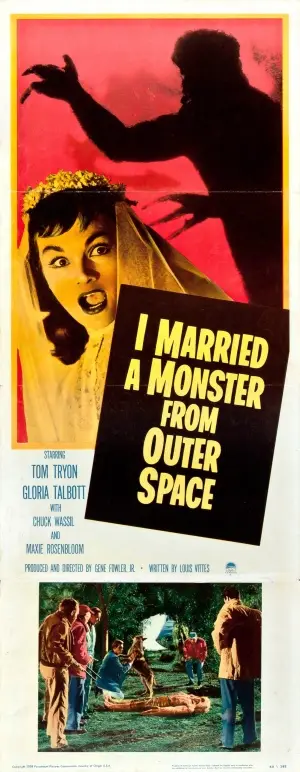 I Married a Monster from Outer Space (1958) White T-Shirt - idPoster.com