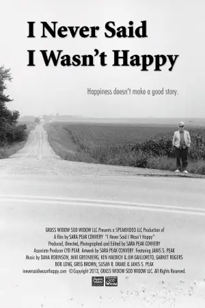 I Never Said I Wasn't Happy (2013) Tote Bag - idPoster.com