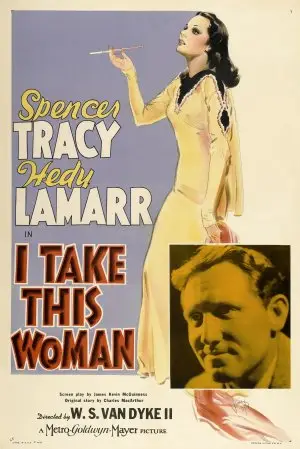 I Take This Woman (1940) Women's Colored T-Shirt - idPoster.com