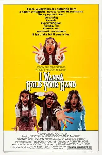 I Wanna Hold Your Hand (1978) Women's Colored Tank-Top - idPoster.com