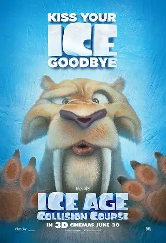 Ice Age Collision Course (2016) White T-Shirt - idPoster.com