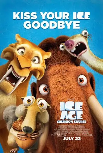 Ice Age Collision Course (2016) White T-Shirt - idPoster.com