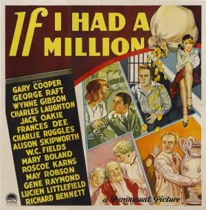 If I Had a Million (1932) Men's Colored Hoodie - idPoster.com