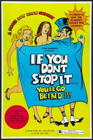 If You Dont Stop It... Youll Go Blind!!! (1975) White Tank-Top - idPoster.com