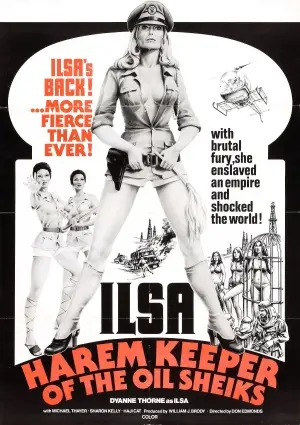 Ilsa, Harem Keeper of the Oil Sheiks (1976) Women's Colored  Long Sleeve T-Shirt - idPoster.com