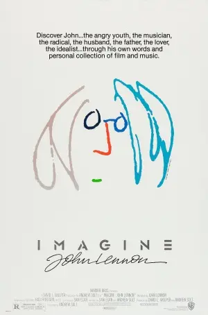 Imagine: John Lennon (1988) Men's Colored  Long Sleeve T-Shirt - idPoster.com