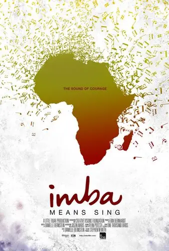 Imba Means Sing (2015) White Tank-Top - idPoster.com
