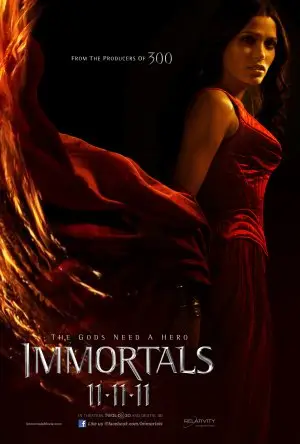 Immortals (2011) White T-Shirt - idPoster.com