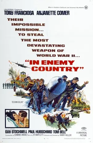 In Enemy Country (1968) White T-Shirt - idPoster.com