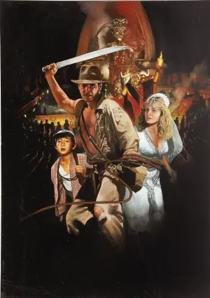 Indiana Jones and the Temple of Doom (1984) Women's Colored Tank-Top - idPoster.com