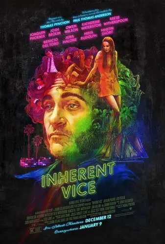 Inherent Vice (2014) Women's Colored Hoodie - idPoster.com