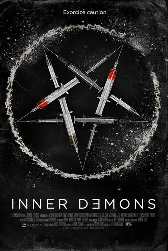 Inner Demons (2014) White Tank-Top - idPoster.com