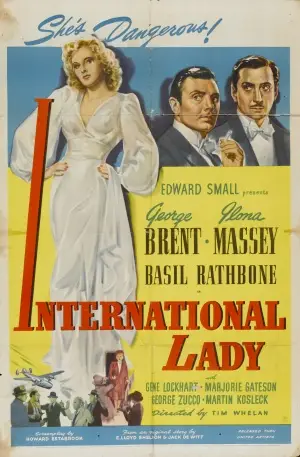 International Lady (1941) Men's Colored T-Shirt - idPoster.com