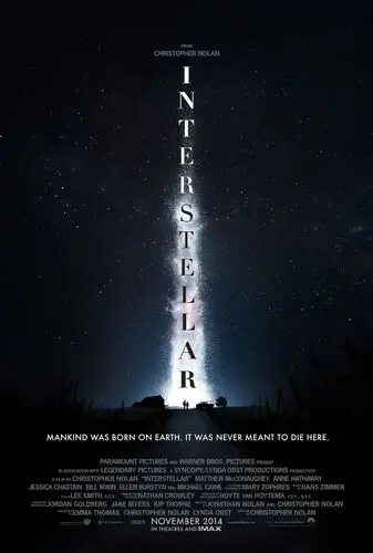 Interstellar (2014) White T-Shirt - idPoster.com