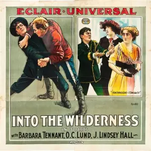 Into the Wilderness (1914) White T-Shirt - idPoster.com