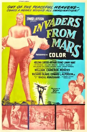 Invaders from Mars (1953) Men's Colored T-Shirt - idPoster.com