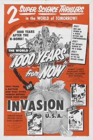 Invasion USA (1952) Drawstring Backpack - idPoster.com