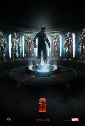 Iron Man 3 (2013) Kitchen Apron - idPoster.com