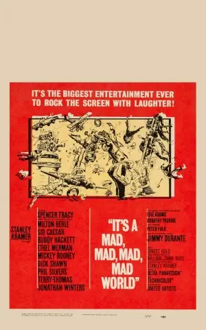 It's a Mad Mad Mad Mad World (1963) Women's Colored  Long Sleeve T-Shirt - idPoster.com