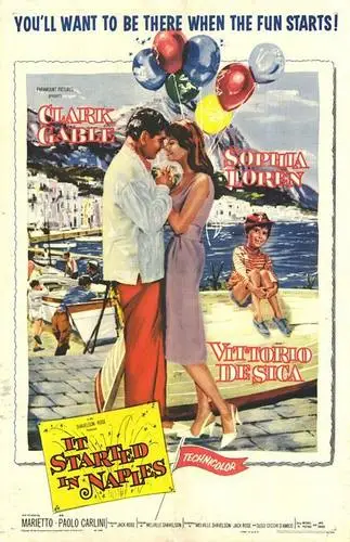 It Started in Naples (1960) White T-Shirt - idPoster.com