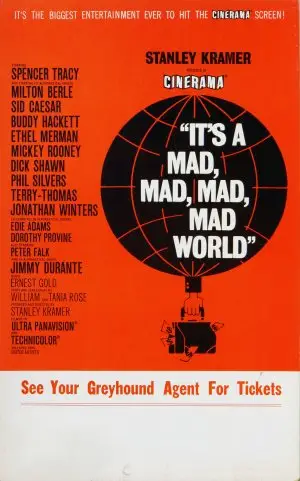 Its a Mad Mad Mad Mad World (1963) Wall Poster picture 423227