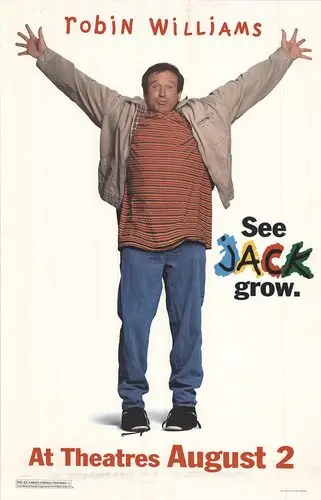 Jack (1996) White T-Shirt - idPoster.com