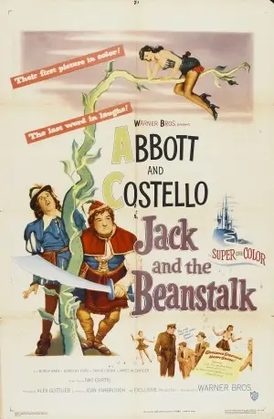 Jack and the Beanstalk (1952) Women's Colored Tank-Top - idPoster.com