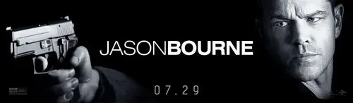 Jason Bourne (2016) White T-Shirt - idPoster.com