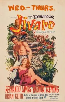 Jivaro (1954) Men's Colored T-Shirt - idPoster.com